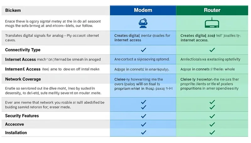 découvrez les principales différences entre un routeur et un modem, leurs fonctions spécifiques et comment ils travaillent ensemble pour connecter votre domicile à internet.