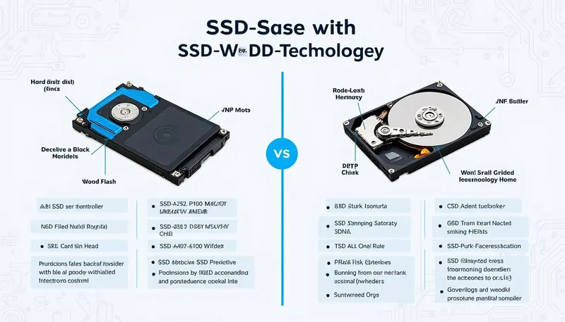 découvrez les principales différences entre un ssd et un disque dur hdd : performance, vitesse, fiabilité et avantages pour bien choisir votre solution de stockage informatique.