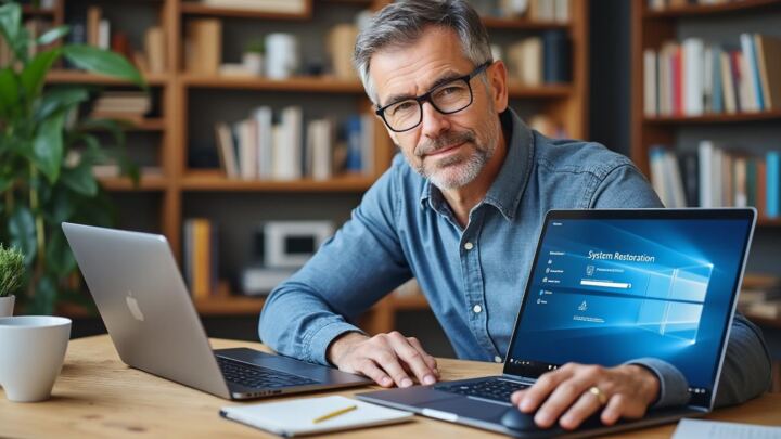 découvrez comment effectuer une restauration système sous windows pour réparer votre ordinateur et retrouver ses paramètres antérieurs en toute simplicité grâce à notre guide étape par étape.