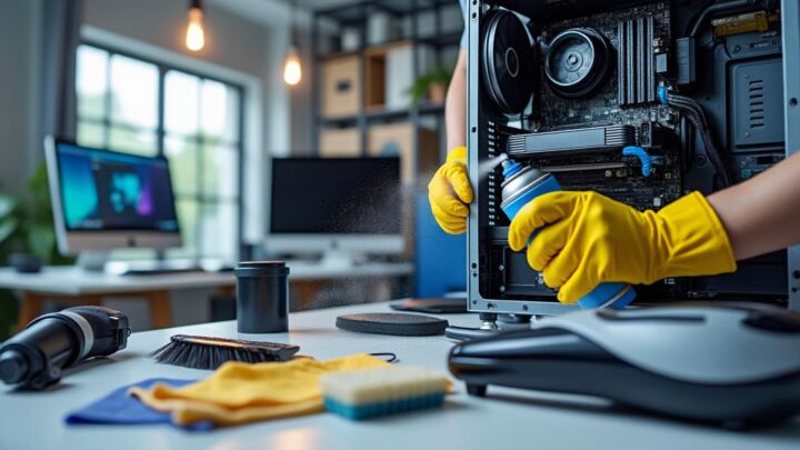 Comment nettoyer correctement l’intérieur d’un ordinateur ? 1 découvrez nos conseils pratiques et étapes essentielles pour nettoyer en toute sécurité l’intérieur de votre ordinateur, améliorer ses performances et prolonger sa durée de vie.