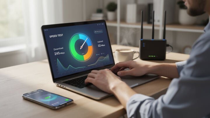 découvrez comment tester facilement la vitesse réelle de votre connexion internet pour garantir des performances optimales et une navigation fluide.